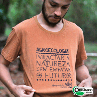 Camiseta algodão 100% agroecológico