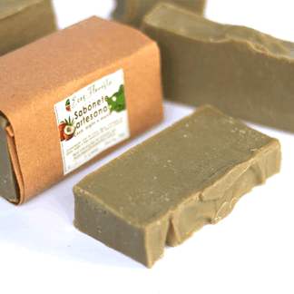 Kit 2 sabonetes de coco e argila